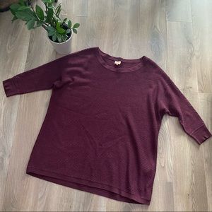 ONLY Cranberry Crewneck Knit Sweater
